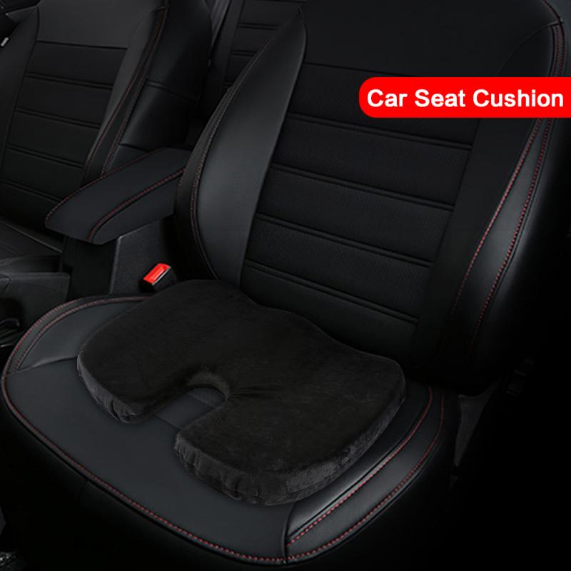 Memory Foam Zitkussen Orthopedisch Kussen Stuitbeen Ondersteuning Taille Terug Kussen Autostoel Hip Massage Pad Sets Fit Voor Auto