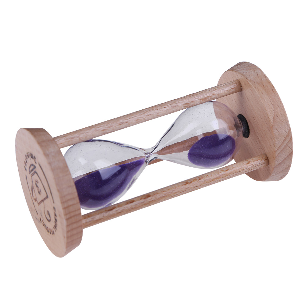 Reloj de arena artesanal, temporizador de reloj de arena de 3 minutos, reloj de arena, temporizador de cepillo de dientes para niños, decoración del hogar, de cumpleaños para niños