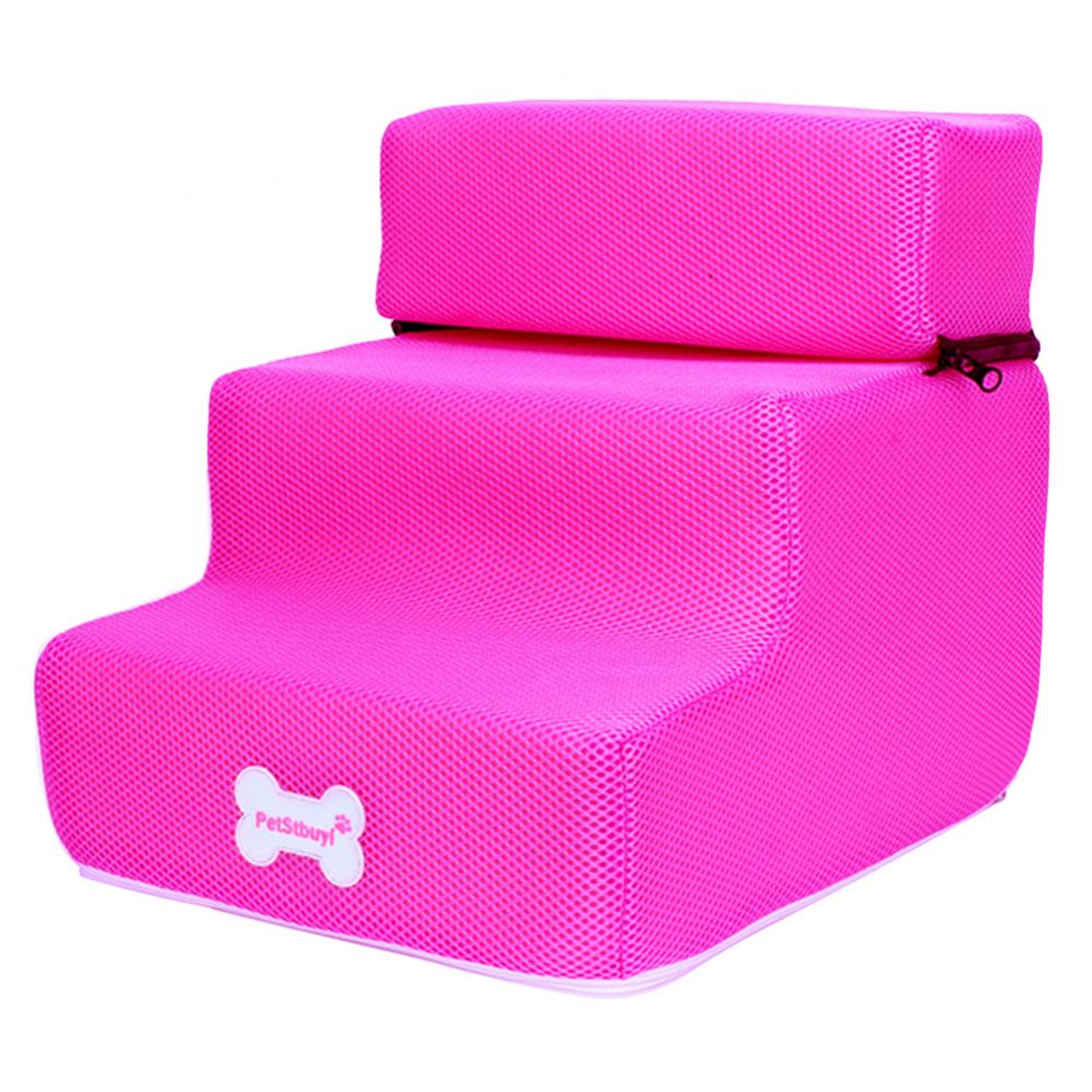 3 Step Detachable Non-slip Small Dog Cats Pet 3 Steps Removable Ramp Climbing Bed Ladder Free To Match The Ladder Dog stairs Pet