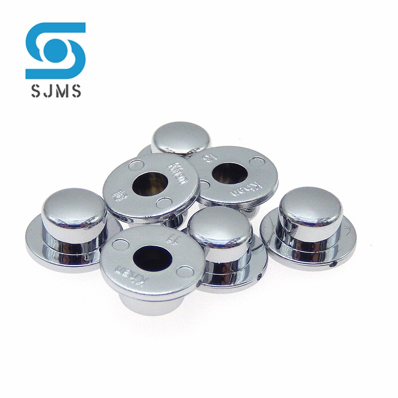 20 Stuks Silver Plating Tactile Drukknop Cap GJW101 Switch Knop Hoed 9.1*4.6Mm Binnenste Gat 3.4Mm voor 6*6 Mm Tact Micro Switch: GJW101 Silver