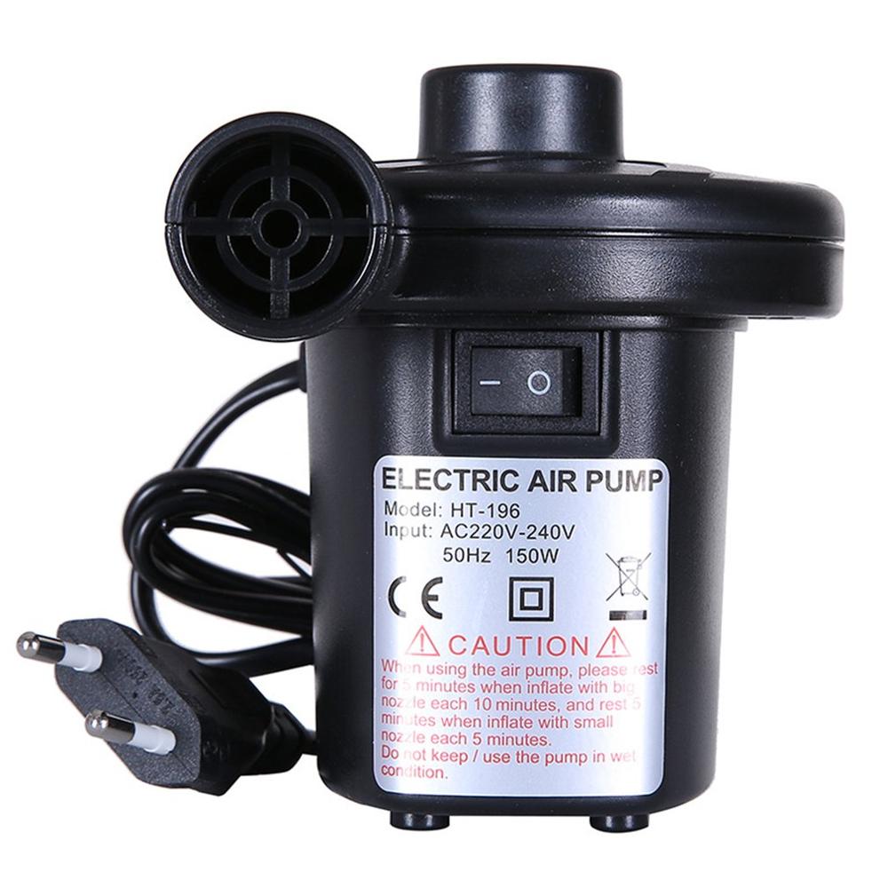 220V EU Stecker Für Zu Hause Verwenden Aufblasbare Pumpe Elektrische Luft Matratze Camping Pumpe Luft Kompressor Tragbare Inflator Luftpumpe