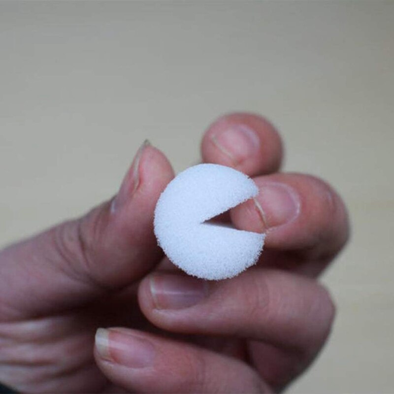 100Pcs Hydroponic Sponge Cylindrical 19 Mm For Vegetable Plant Cultivation In Net Pots, Plant Growth Accessories