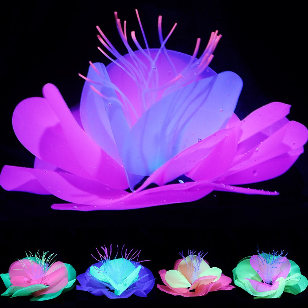 Aquarium Simulation Silicone Coral Sea Anemone Artificial Aquatic Plants Fish Tank Landscape Decoration