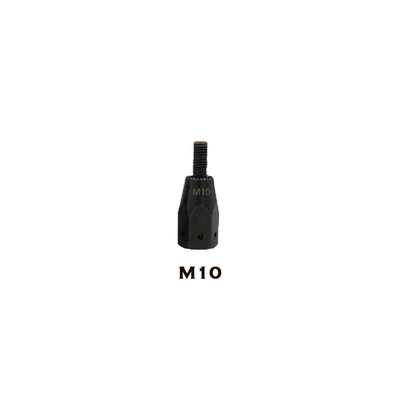 Hand Rivet Nut Head Nuts Easy Installation Riveter Tool Tip Mandrel Head Replacements M4 M5 M6 M8 M10 M12 Threaded Riveter Nut: M10