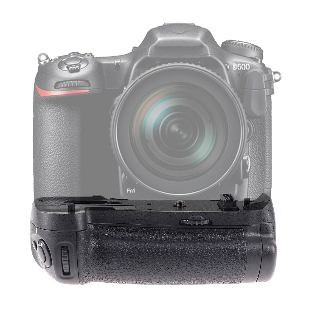 Mcoplus MB-D17 Vertical Battery Grip for Nikon D500 Camera Works with 1 EN-EL15 Battery