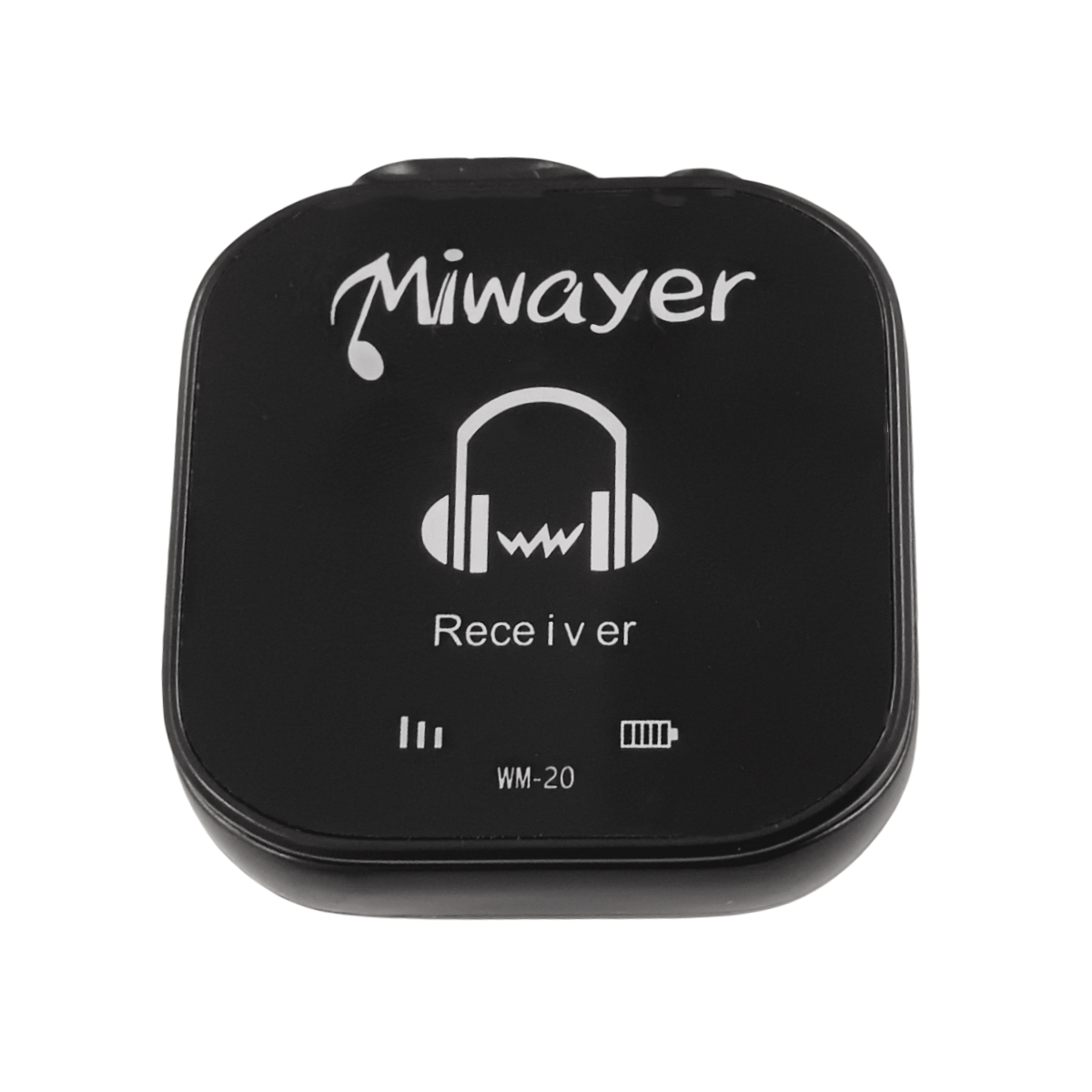 Miwayer 5.8G Draadloos in-ear monitorsysteem Zenderontvangersysteem IEM-systeem met zenderontvanger Automatisch koppelen: plum