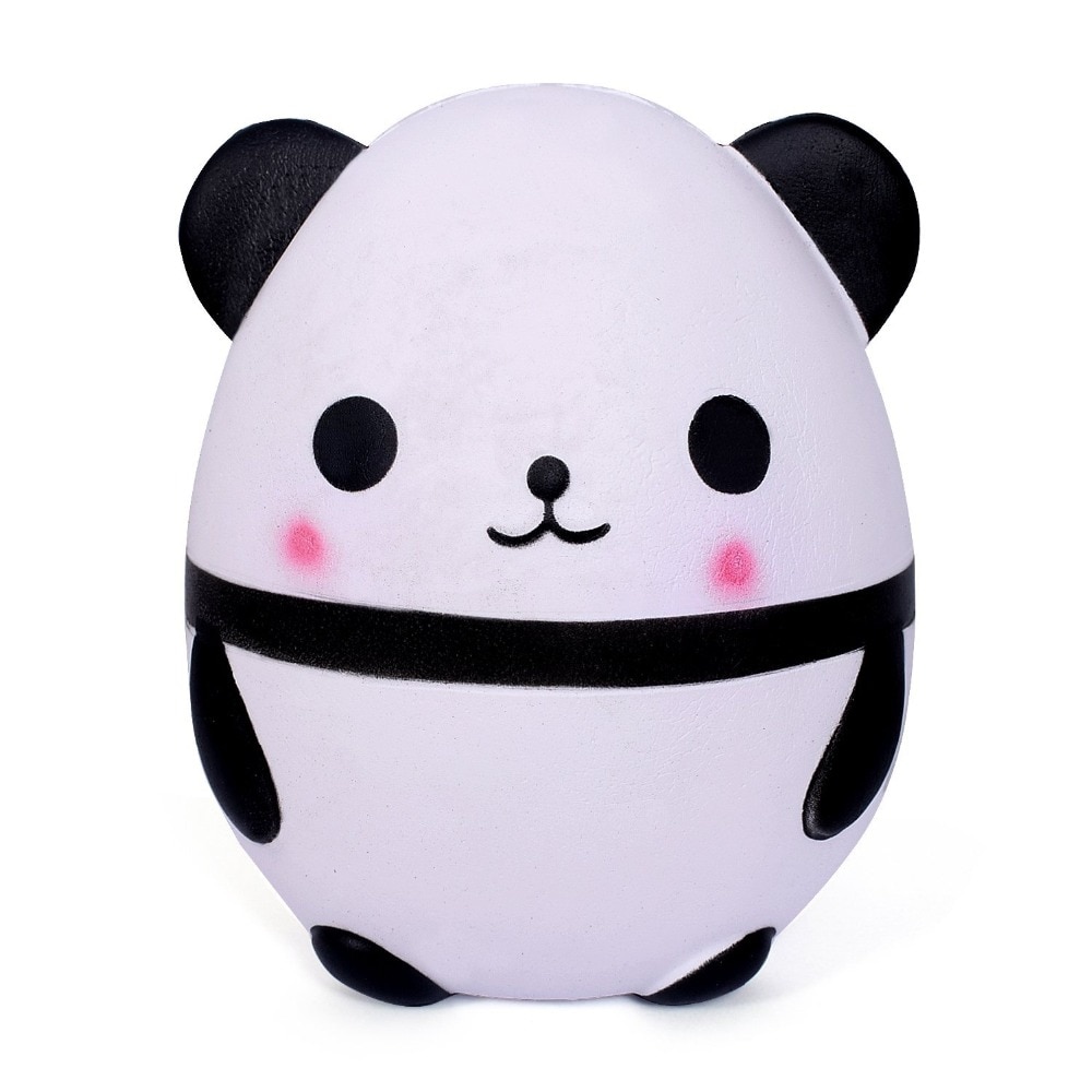 15CM big squishy slow rising jumbo lanyard Squishy Slow Rising Starry sky panda squeeze lanyard for keys groot phone strap