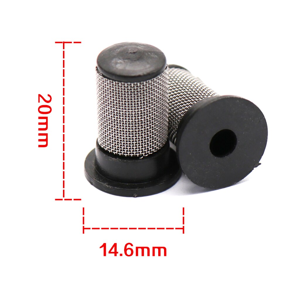 1 Pieces Leakage Prevention Filter Element Agricultural Sprayer Nozzle Filter Filtration Agricultural sprayer nozzle dedicated: 50mesh plastic