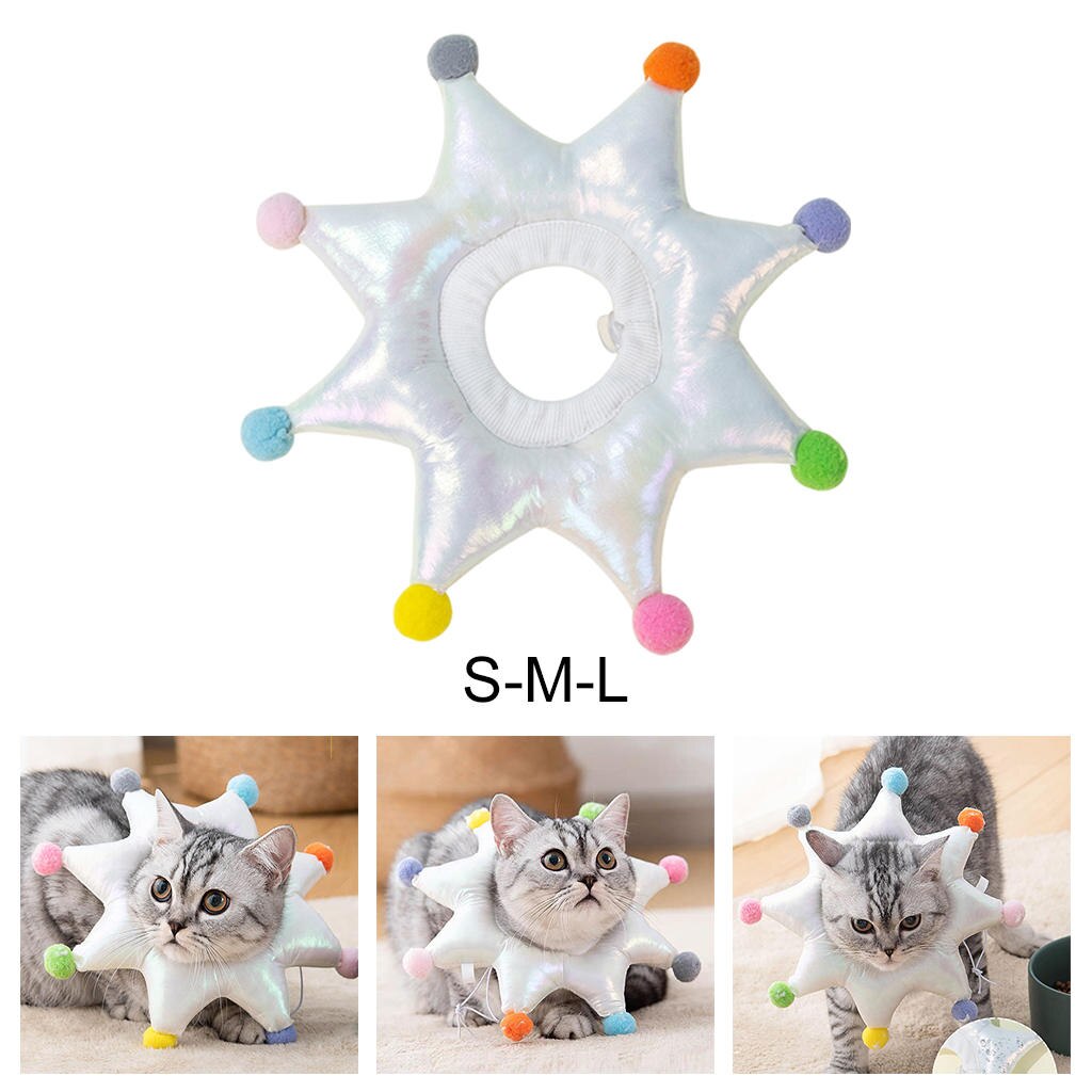 Dog Recovery Collar - Soft Comfy Cone E-Collar Anti-Bite/Lick - for Cats Too, Quicker Recovery after Surgery