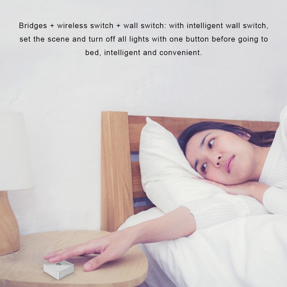 ZigBee Bridges Smart Wifi Wireless Switch Remote Door And Window Sensing Human Temperature And Humidity With Alexa Google Home