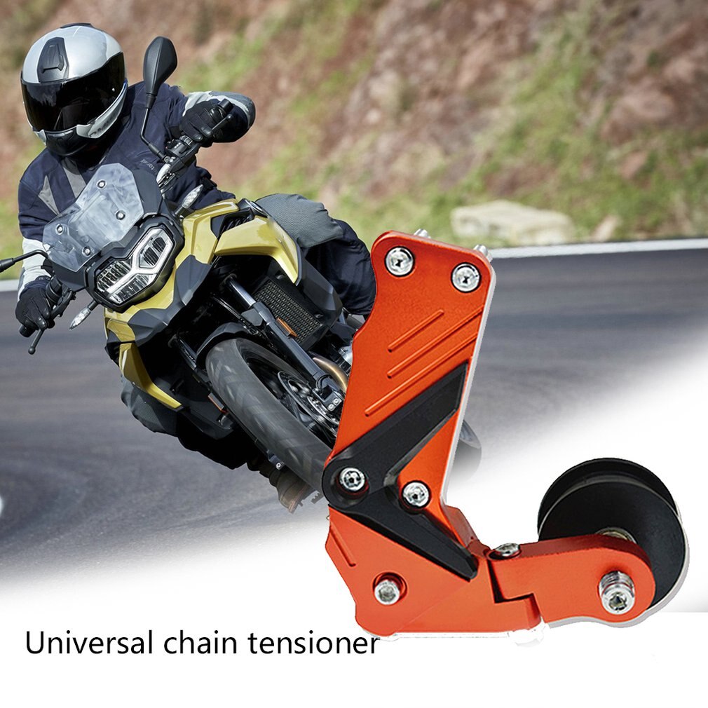 Adjuster Chain Tensioner Bolt On Roller Motorcycle Modified Accessories Universal Tool