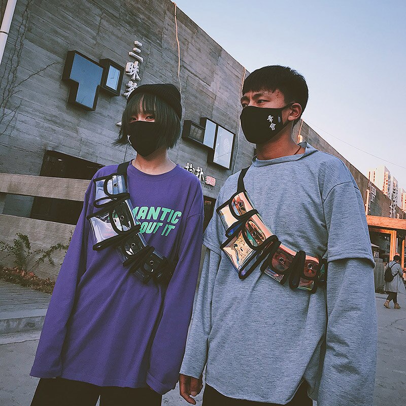 3 in 1 Frauen Gürtel Tasche PU Brust Tasche fanny Pack für Frauen lässig Umhängetasche frauen Geldbörse Taille Tasche