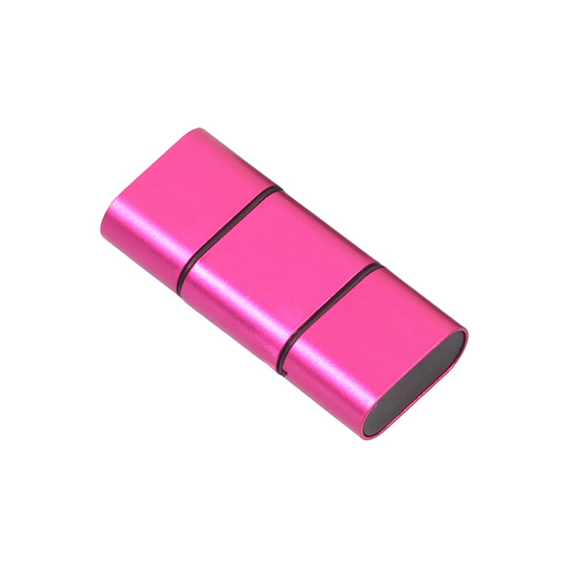 2 en 1 USB Type C à Micro SD TF lecteur de carte OTG adaptateur PC portable Android convertisseur de téléphone intelligent pour Huawei Xiaomi Samsung: pink