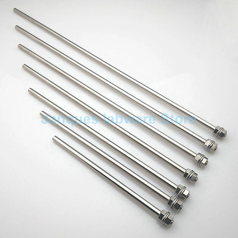 1pcs Lab OD 30mm to 120mm Stirring Blade 304 Stainless steel three-leaf type Stirrer Paddle,Stirring Dispersing Rod with nut