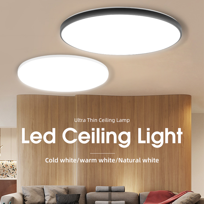 Led-kattovalaisin 220v modernia kattovalaisinta 15/20/30/50w led-paneelikattovalaisinta makuuhuoneen keittiön sisustusvalaistukseen