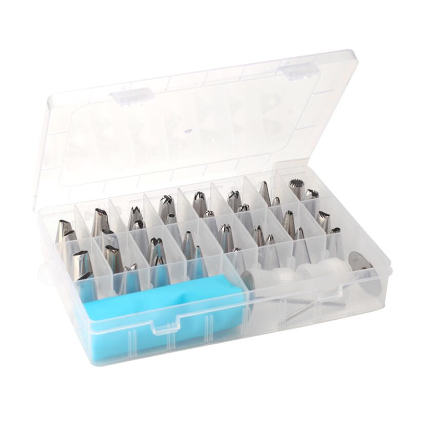 40 Uds. Boquillas para pastelería, herramientas de decoración de pasteles, boquillas para tarta casera crema de tienda, boquillas para decoración de repostería, boquillas para hornear