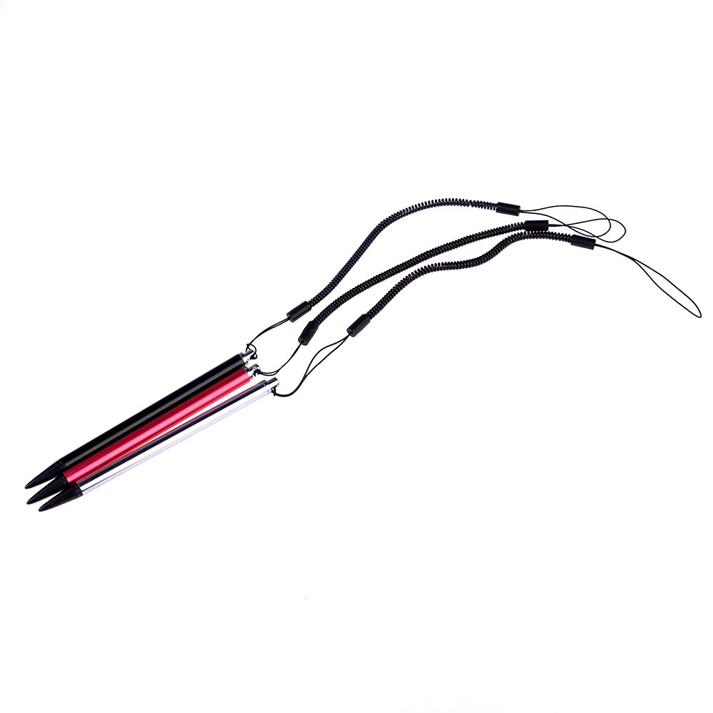 Metal Resistive Touch Screen Stylus Pen with Spring Rope For POS PDA Navigator