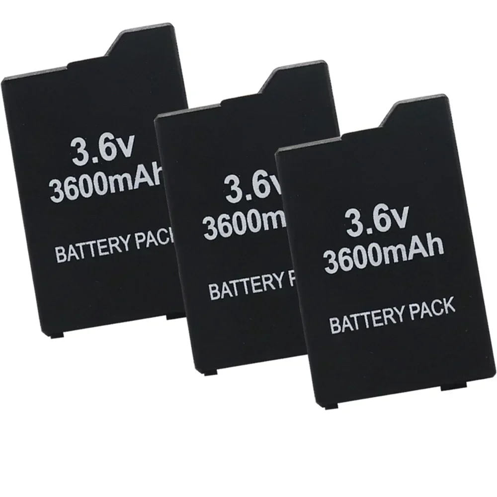 Batteria di backup 3600mAh per SONY PSP 2000 Console di gioco portatile Batterie di backup per SONY PS Lite PSP-2000 PSP-3000 PSP-3004 Nuovo
