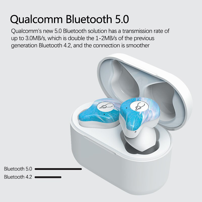 Nyeste sabbat x12 ultra tws trådløs bluetooth 5.0 øretelefon mini vandtæt sports stereo i øret trådløse headset øretelefoner