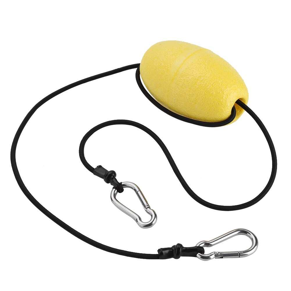 Boya de cuerda flotante para Kayak, ancla de derrape, Clips de extremo de acero EVA, accesorio para Kayak