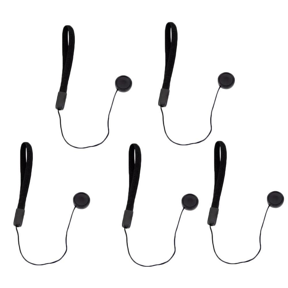 10pcs DSLR Lens Cover Cap Holder Keeper Strap Cord String Leash Touw Voor Canon Nikon Sony DSLR SLR Digitale film Camera