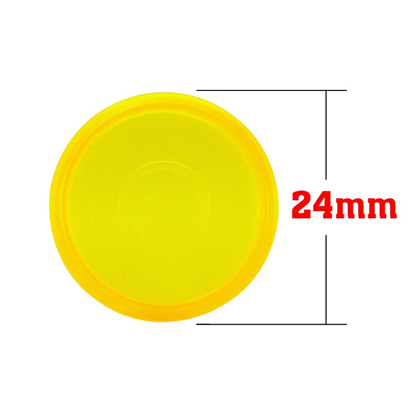 24mm przezroczysty kolor plastikowy pierścień klamra 360 stopni składany plastikowy dysk Notebook wiążące pierścień luźne liść klamra biuro: 12pcs-yellow