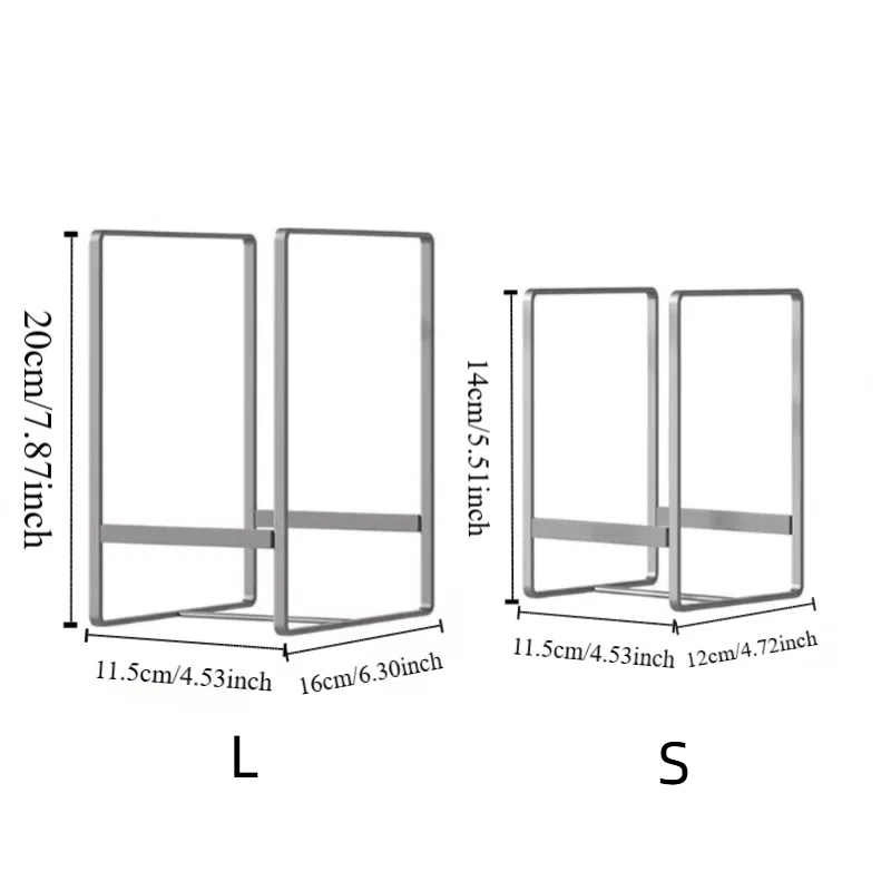 Large/Small Kitchen Dish Rack Drain Vertical Plate Cutlery Organizer Countertop Decor Kitchen Storage Cabinet Tray Rack