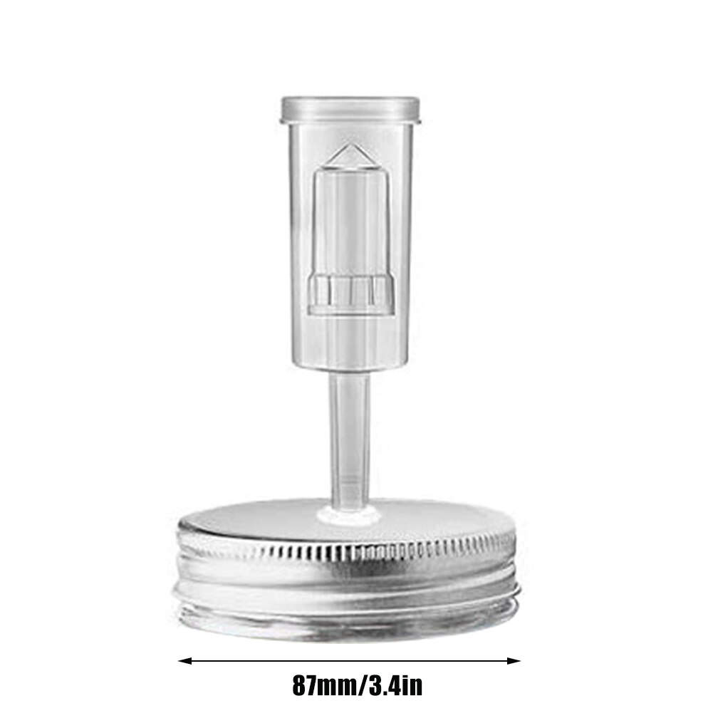 8pcs Sas Fermentation Airlock + 10 Joints Silicone - Pour Bière, Vin, Hydromel Maison - Qualité Alimentaire