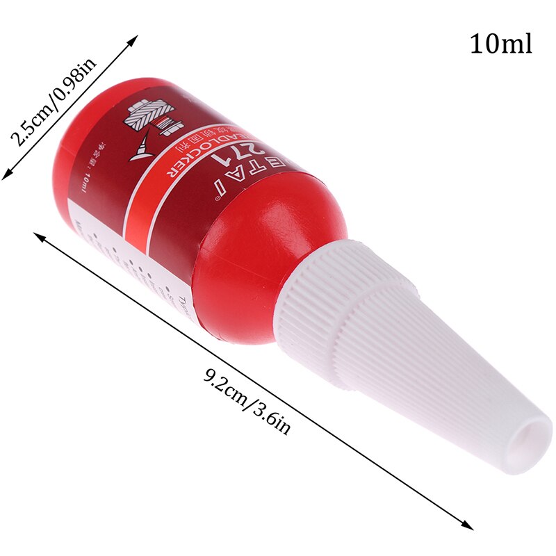 10Ml Lijm Draad Afdichting Anti-Corrosie Draad Anti-Druk Blauw 242 Lijm Anaërobe Schroef Lock Anaërobe lijm