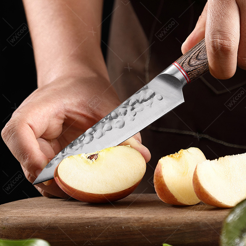 Professionele Keukenmessen Vleesmes Slagersmes Gesmeed Hamer Uitbeenmes Paring Roestvrij Staal Snijden Koken Messen