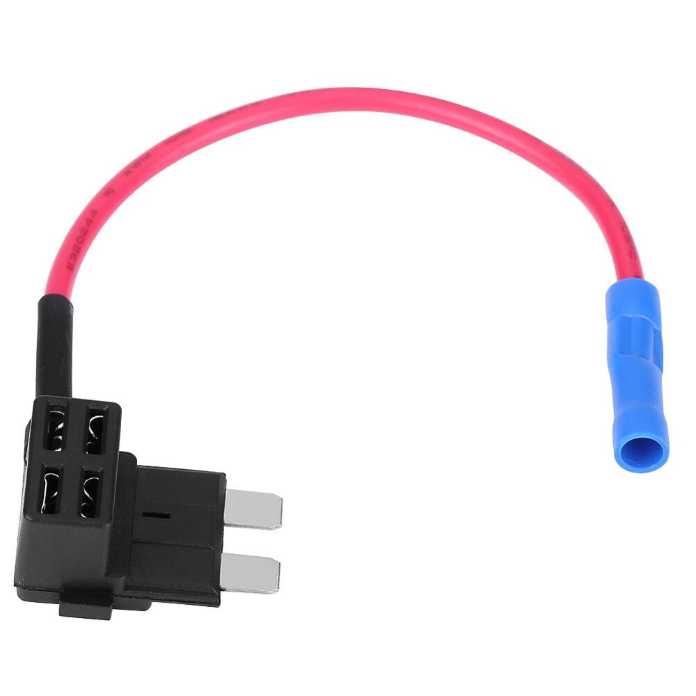 Soporte de fusible pequeño y mediano de 12V 5 uds., adaptador de fusible de circuito add-a para ATM APM, portafusibles de cuchilla para SUV de coche con circuitos de agregado DIY