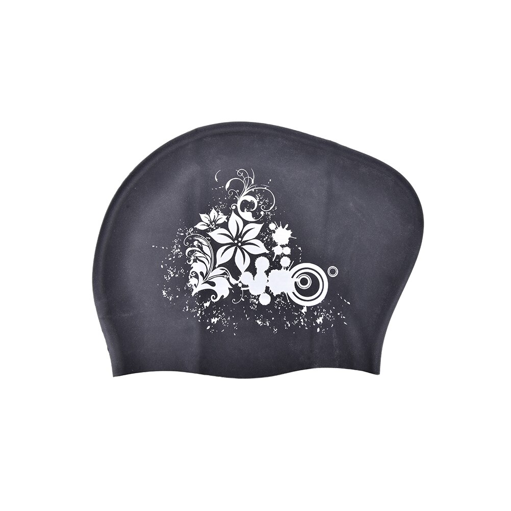 100% Latex Silicone Swimming Cap For Long Hair Women's Waterproof Swim Caps Ladies Diving Hood Hat For Kids Garras Casquette