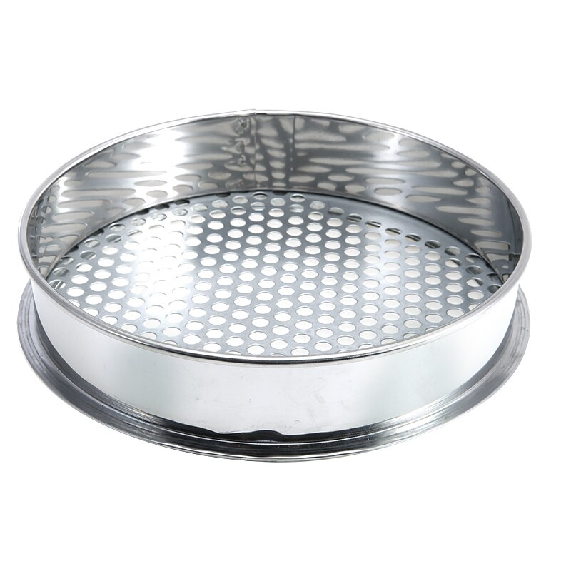 1Pcs Garden Riddle Soil Sieve Flower Nursery Plant Sieve For Compost Soil Stone Mesh Soil Sieve Garden supplies: 7mm