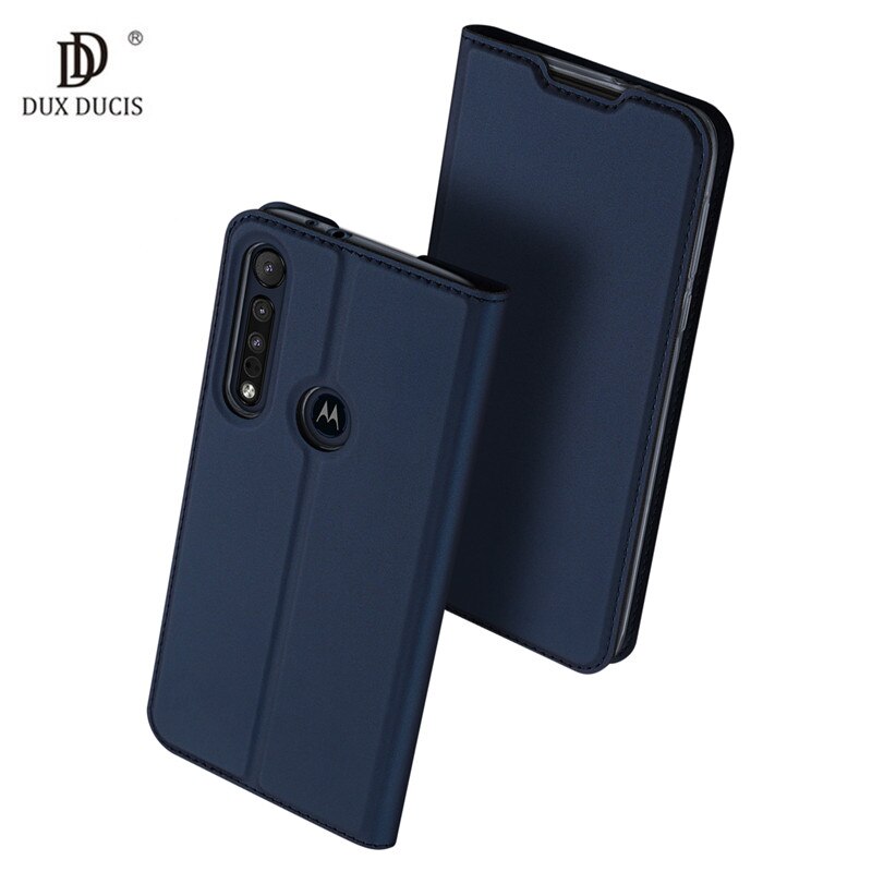 Voor motorola one macro hoesje luxe magnetische flip lederen hoesje voor motorola one macro pags 0005in kaarthouder holster telefoonhoesje