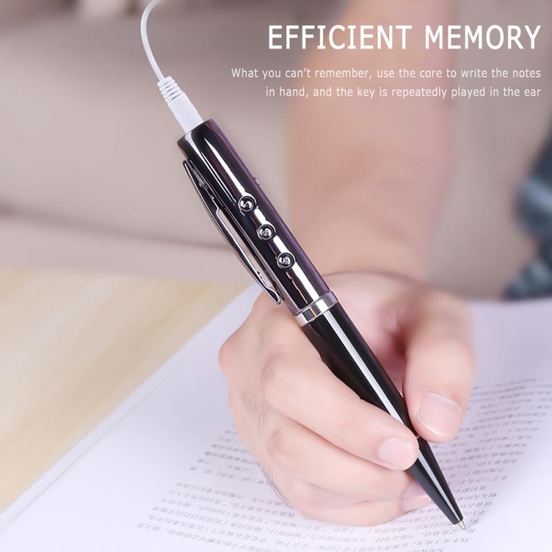 3.5Mm Pen Plug-In Card MP3 Ondersteuning Tf-kaart Muziek Pen Speler Luisteren Oefening Muziek Pen MP3 extension Card Ondersteuning