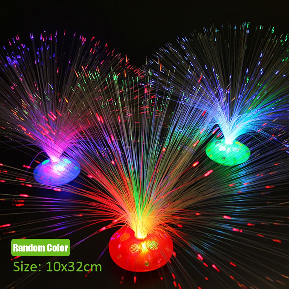 Led Fiber Optic Laterne Blinkleuchte Set Kreative Weihnachten Nachtlicht Weihnachten Baum Fee Hochzeit Party Dekoration Lampen: Default Title