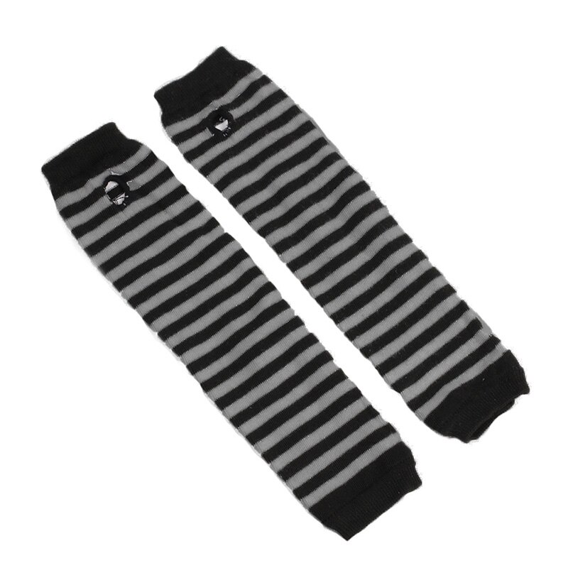 Summer Women Men stripe Print Wrist Arm Warmer Thin Stretchy Summer Sun Protect Long Arm Warmer Elbow Gloves Sleeves: style 1