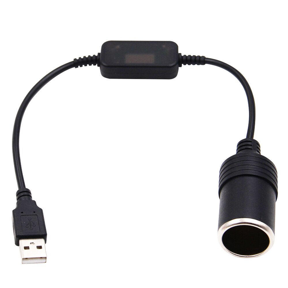 Car Cigarette Lighter Socket USB Adapter 5V To 12V Converter Wired Controller Plug Connector Adapter Auto Interior Accessories