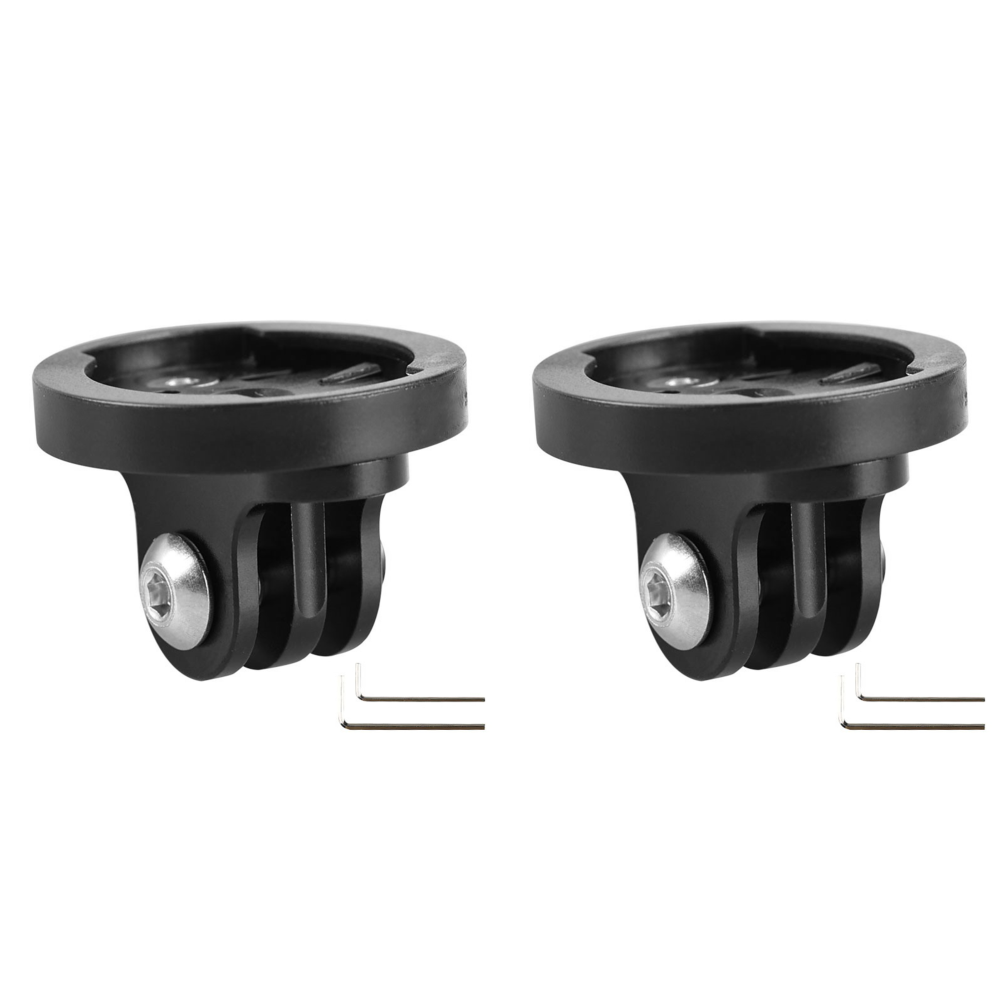1-3PCS Bicycle Computer Holder For Garmin Gopro Bike Camera Mount Holder Bracket Aluminum Alloy Holder Camera Fixing Base: Burgundy