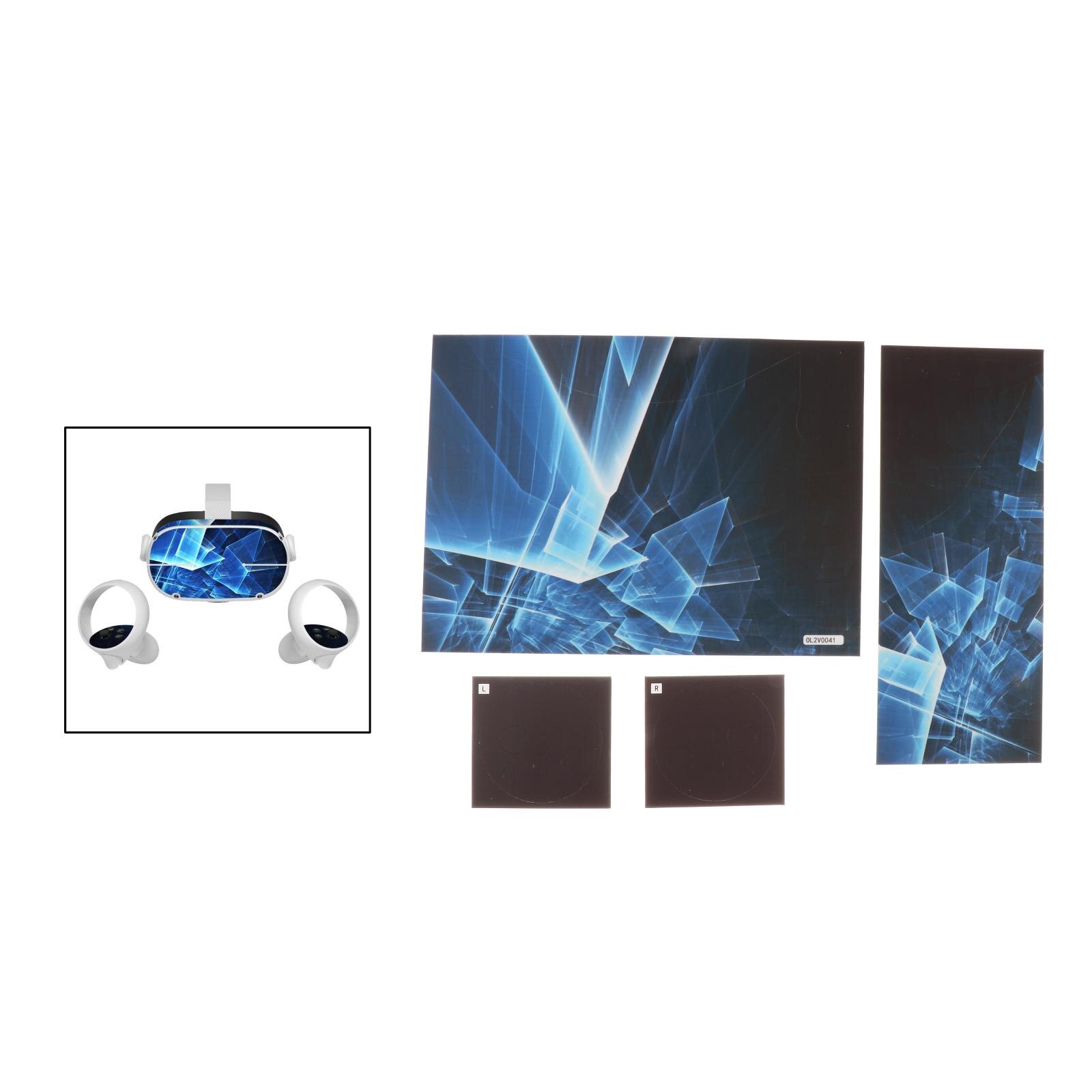 Durable PVC Sticker Skin Repair Kit for Quest 2 Headset VR Controller