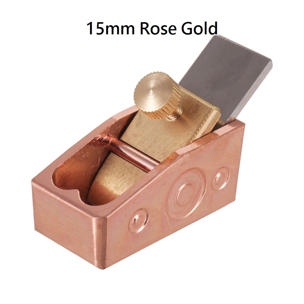 15mm Woodworking Finger Plane Cutter Planer Stainless Steel Luthier Tool Set for DIY Violin Viola Cello Wooden Instrument