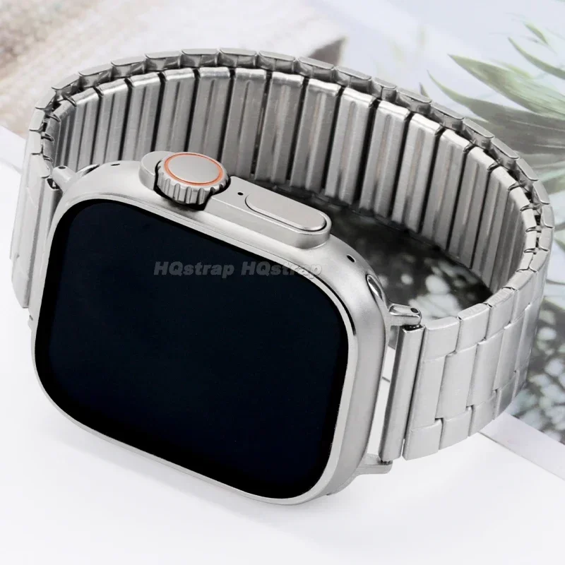 Correa de acero inoxidable de 22mm, correa elástica de reloj, pulsera de Metal, cinturón de repuesto Universal para hombres y mujeres, accesorios de relojes