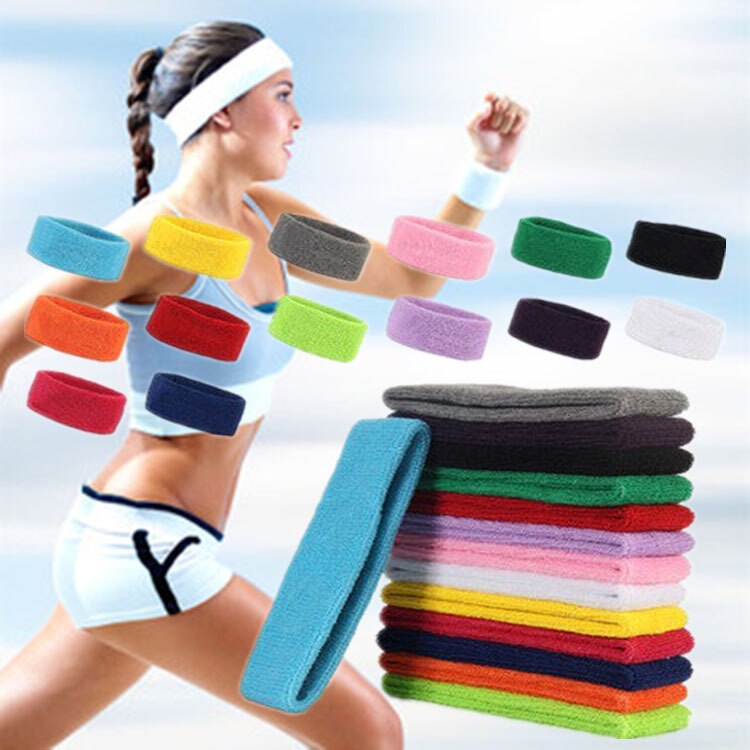 Thickening Towel Basketball Football Anti Sweat Headband Pure Cotton Absorbent Head Sweat Band Sweat Sucking Hood Turban Scarf