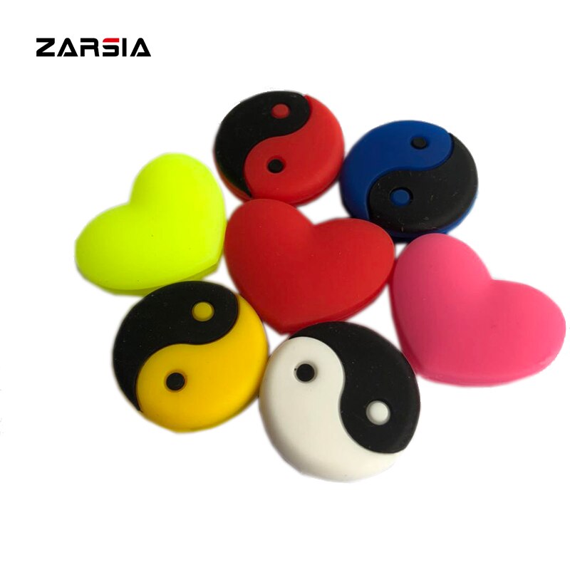 50Pcs Smiles Tennisracket Schokdemper Tenis Racket Dempers Raqueta Tenis