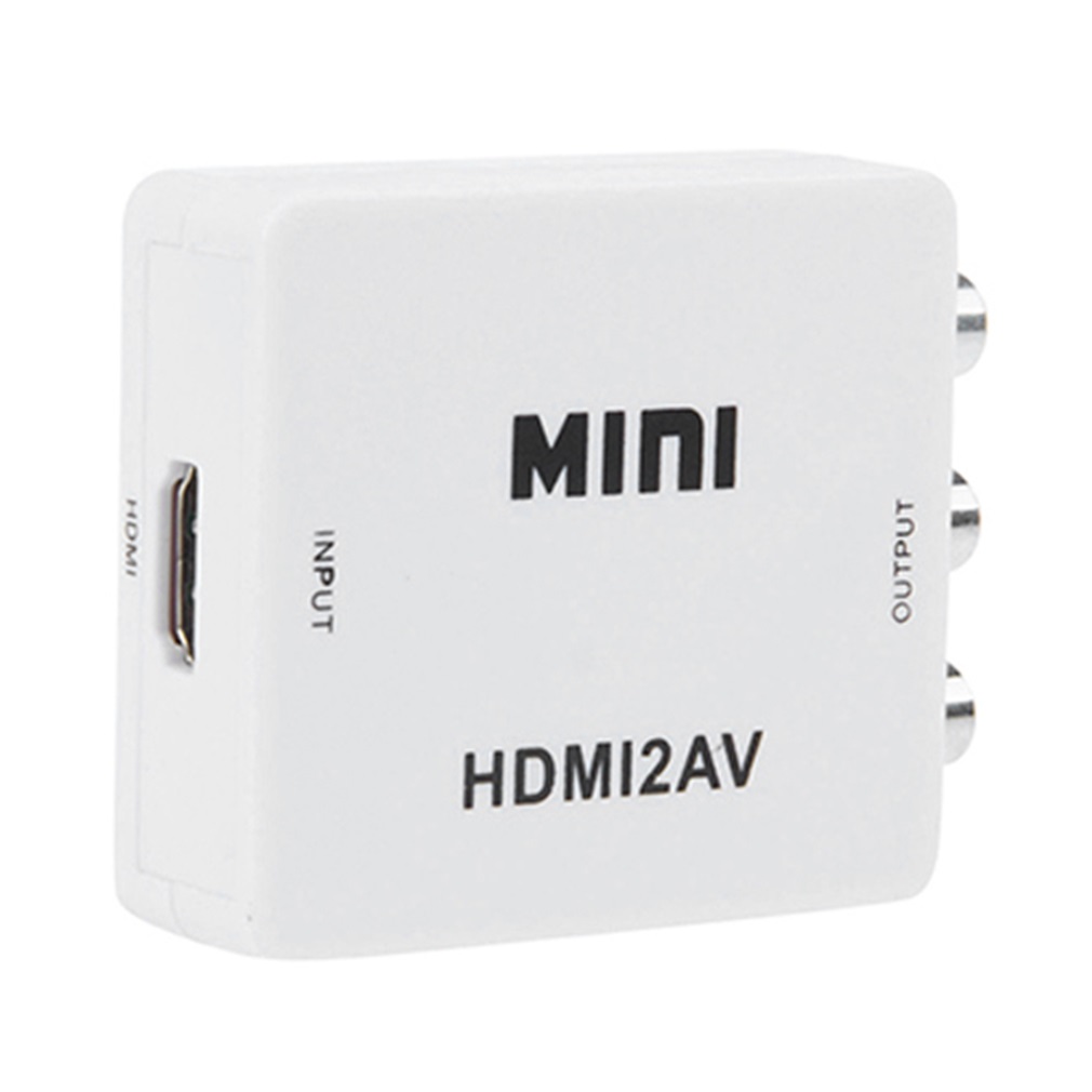 HDMI to Mini Composite CVBS RCA AV Video Converter Adapter Old TV 1080p HRCA