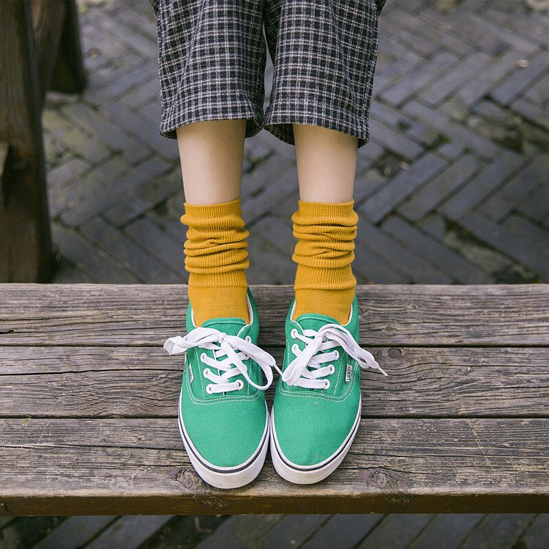 Breathable Cotton Funny Socks Womens Various Colors Women Korean Style Females Cute Sock Casual Deodorant Female Trendy