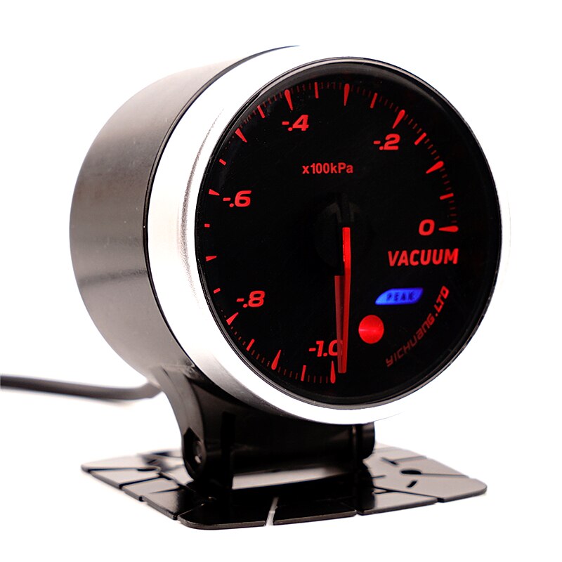 Vacuum Gauge for V W cc up passat b6 b7 b8 mk5 golf 2 3 6 7 g ti mk2 tiguan Auto Boost Pointer gauge colorful light 60mm