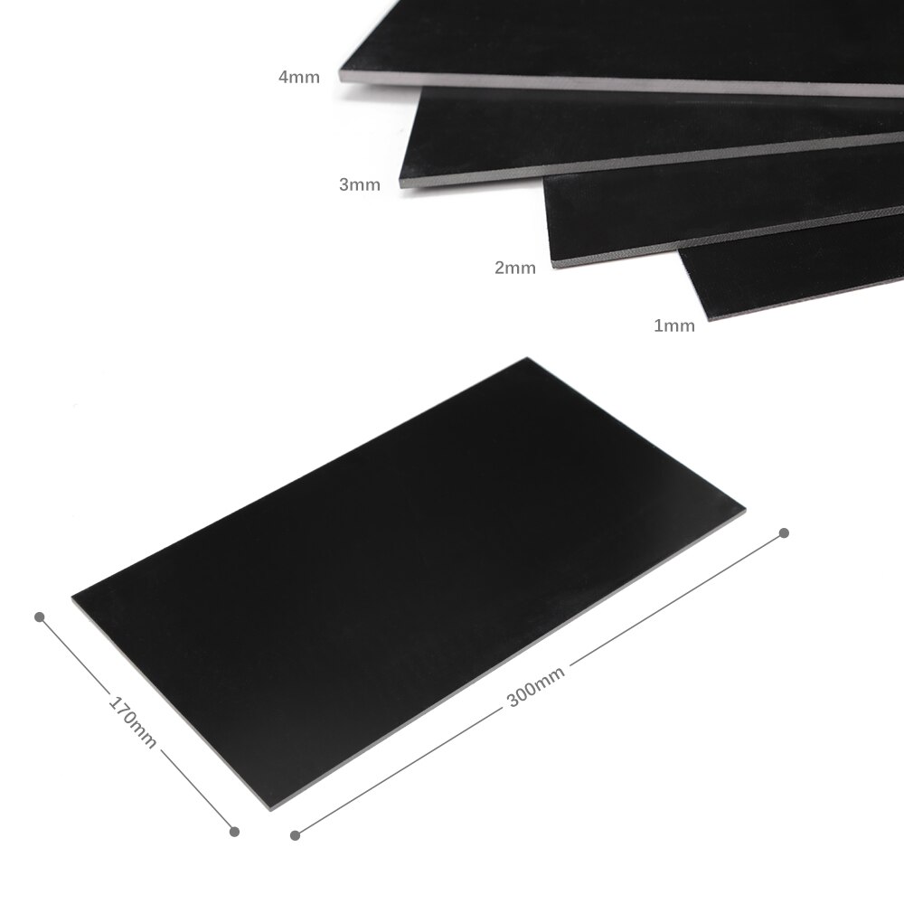 Fr4 glasfiberplade 300 x 170mm glasfiber skabelonark epoxyplade isolering strukturelle dele til elektrisk udstyr