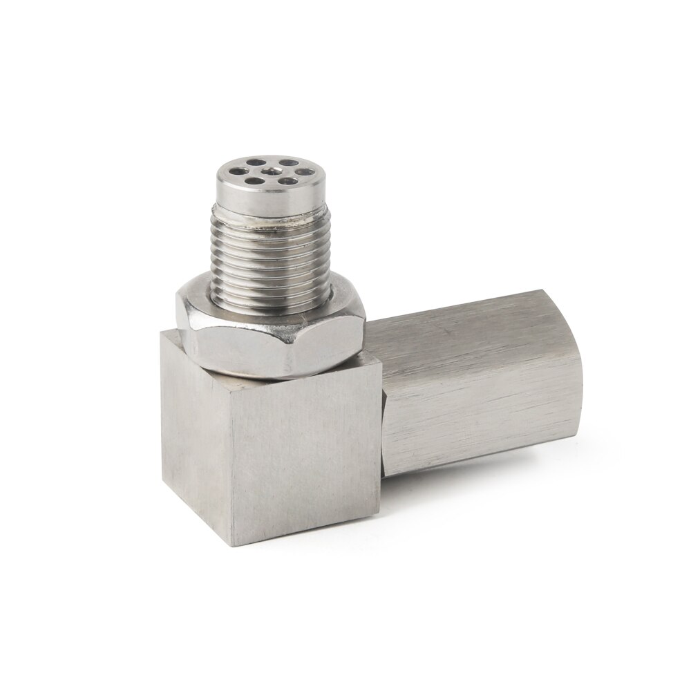 Universal O2 Oxygen Sensor Extender 90 Degree or 45 Degree 02 Bung Extension Catalytic Converter O2 Oxygen Sensor Spacer
