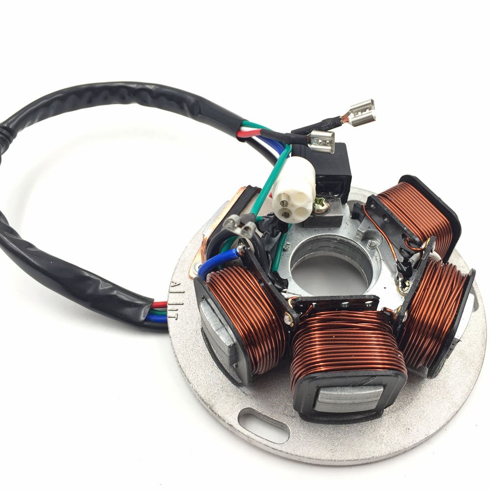 Piaggio vespa  px125 px150 px200 px125-150-200e px 125 150 200 moottoripyörä generaattori staattori moottori generaattori staattori kela